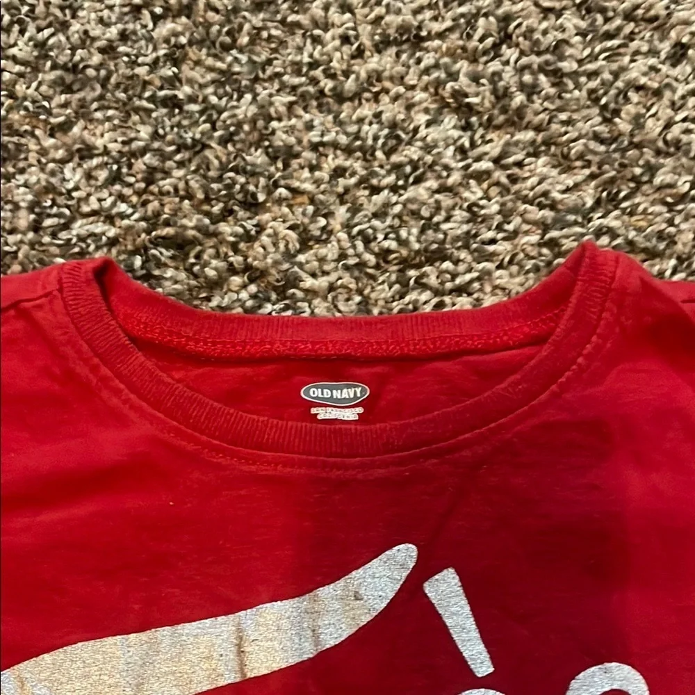 Old Navy bright red
